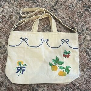 Baggu Crossstitch Bag